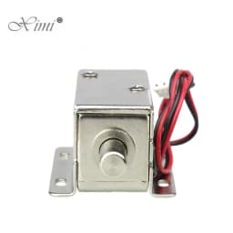DC 12V Mini Electric Bolt Lock Fail Safe Stainless Steel Solenoid Electric Door Lock 2 Wires Lock Easy to Install