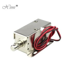 DC 12V Mini Electric Bolt Lock Fail Safe Stainless Steel Solenoid Electric Door Lock 2 Wires Lock Easy to Install