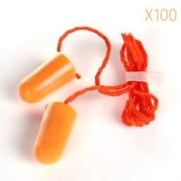 3M Earplugs 1100 1110 Pack of 2 Foam Ear Protection Noise Resisitant No Tearing Anti Dirt Good Resilience Work Study Rest Sleep