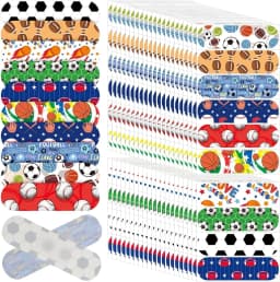 10Pcs Aesthetic Starry Sky Color Cartoon Unicorn PE Band Aid Waterproof Breathable Elastic Kid Hemostatic Bandage Dressing Patch