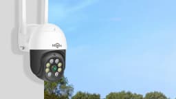 Hiseeu 8MP 4K PTZ Wifi Camera 5x Digital Zoom Ai Human Detect Auto Tracking ONVIF Wireless Outdoor Surveillance Camera ICSee App