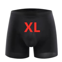 3pcs Ice Silk Men's Underwear Boxer Briefs For Men 3D Ultra Thin Comfortable Breathable QuickDrying Panties