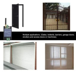 G202 GSM Gate 4PCS Garage Barrier Shutter Door Opener FREE Call Remote Control Controller Electronic Lock Relay Switch