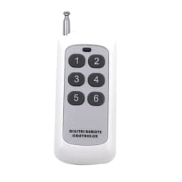 433Mhz Wireless RF Remote Control 1527 Learning Code Transmitter 2 4 6 8 Keys Long Range For Smart Home Garage Door Opener