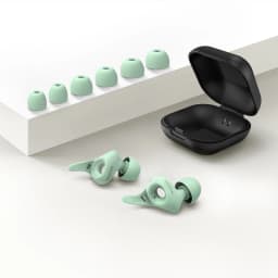 Whizzer ES0AB Linear Noise-Canceling Earplugs Skin-friendly, Antimicrobial Material, Sleep Noise Reduction S/M/L Size