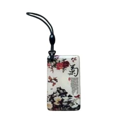 30 Different Patterns Waterproof 13.56MHZ UID RFID Rewritable IC Key Tag Keyfobs NFC Card Access Control Keychain