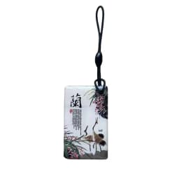 30 Different Patterns Waterproof 13.56MHZ UID RFID Rewritable IC Key Tag Keyfobs NFC Card Access Control Keychain
