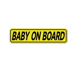 Baby On Board Magnetic Reflective Sticker for Car Safety Warning Reflector Tape Decal Car Accessories Exterior Reflector Sticker