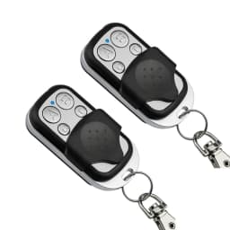 2pcs Garage Remote Control Compatible With NICE FLO1 FLO2 FLO4 433MHz Fixed Code