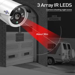 Hiseeu 3MP/5M Wireless IP Camera 3.6mm Lens Waterproof Security WiFi Camera for Hiseeu Wireless CCTV System Kits IP Pro APP View