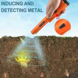 New High QualityHandheld Metal Detector GP-pointer Waterproof Positioning Rod Detecting With Bracelet LED Lights