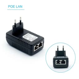 POE Injector 12V 15V 24V 48V EU US Plug For CCTV IP Camera Power Supply Ethernet Adapter Phone AP