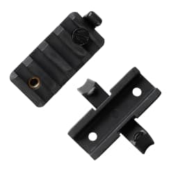 BOOIU Tactical Helmet Rail Slider Airsoft Helmet Rail Slider Mount Accessories Flashlight Clip Multifunctional Helmet Adapter