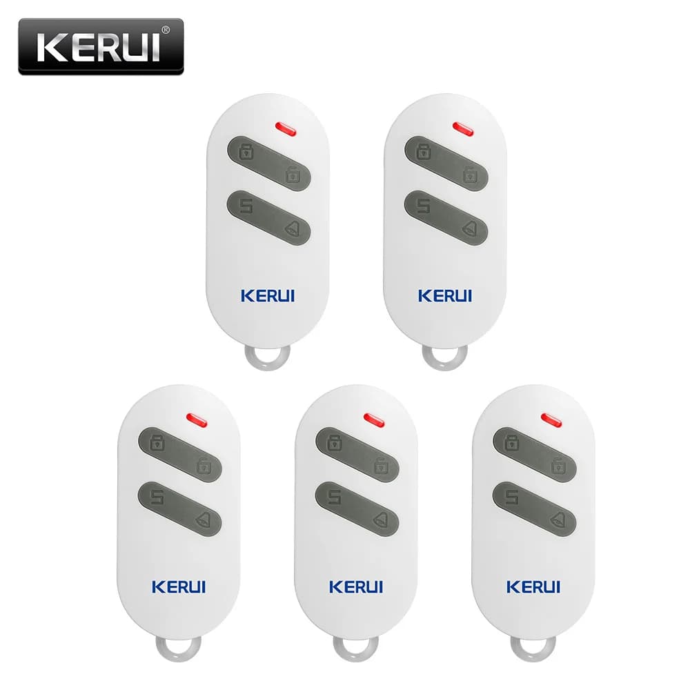 KERUI RC532 Wireless Portable Remote Control 4 Buttons for KERUI W181 W184 W204 Home Alarm System High-performance