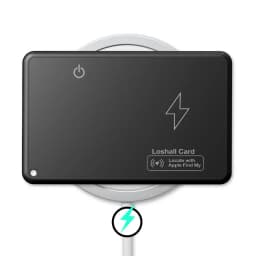Mini Wallet Tracker Card Wireless Charging Tracking Location Waterproof GPS Locator Work with Apple Find My App Tracker for IOS