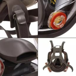 High Quality 6800 Air-Supply Full-Face Mask Gas 4in1 Industrial Respirator System Mask Multifunctional Respirator