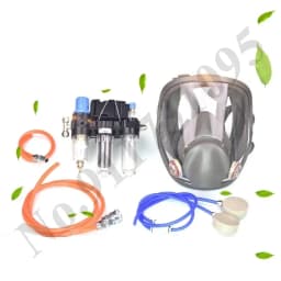 High Quality 6800 Air-Supply Full-Face Mask Gas 4in1 Industrial Respirator System Mask Multifunctional Respirator