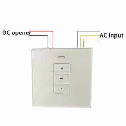 AC To DC 24V Switch Motor Electrical switch Window Opener Transformer Optional remote Wall Mounted Toggle Panel