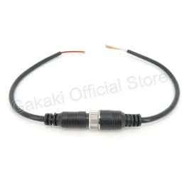 M12 Aviation Signal Cable Male Female Plug 4 Pin Wire for CCTV Car Camera DVR Video Monitor Subwoofer