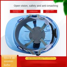 Transparent Safety Helmet Construction Climbing Steeplejack Worker Protective Helmet Hard Hat Outdoor Workplace Safety Cap New
