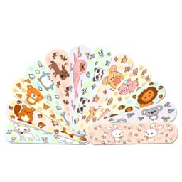 120pcs Cartoon Waterproof Wound Bandages for Kids First Aid Children's Plaster Wraps Non-Toxic Fun Designs for Safe Healing