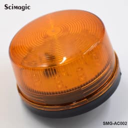 Signal Strobe Flashing Lamp DC 12V or 24V LED Gate Flashing Light Lamp Alarm Lamp for Swing Sliding Gate Opener Barrier Gate
