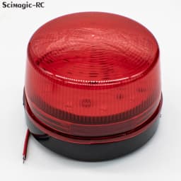 Signal Strobe Flashing Lamp DC 12V or 24V LED Gate Flashing Light Lamp Alarm Lamp for Swing Sliding Gate Opener Barrier Gate
