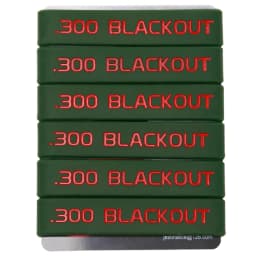 6 Pack Magazine Marking Band for 5.56 Nato 300 Blackout Magazine Marking Rubber Band Muti-Colors High Quality For Gun Safety