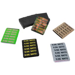 6 Pack Magazine Marking Band for 5.56 Nato 300 Blackout Magazine Marking Rubber Band Muti-Colors High Quality For Gun Safety