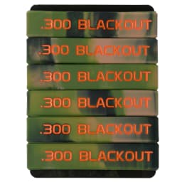 6 Pack Magazine Marking Band for 5.56 Nato 300 Blackout Magazine Marking Rubber Band Muti-Colors High Quality For Gun Safety