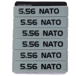 6 Pack Magazine Marking Band for 5.56 Nato 300 Blackout Magazine Marking Rubber Band Muti-Colors High Quality For Gun Safety