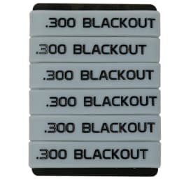 6 Pack Magazine Marking Band for 5.56 Nato 300 Blackout Magazine Marking Rubber Band Muti-Colors High Quality For Gun Safety