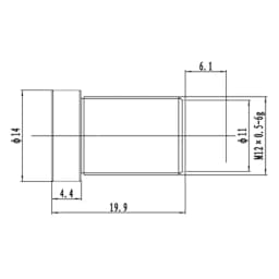 HD 5.0Megapixel 25mm M12 CCTV Lens 1/2" For HD CCTV Camera Lens ip camera lens F2.4 Long Viewing Distance Upto 50m
