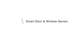 Tuya ZigBee Smart Door Window Sensor Door Open Closed Detectors Smart Home Security Protection Alarm System for Alexa Google