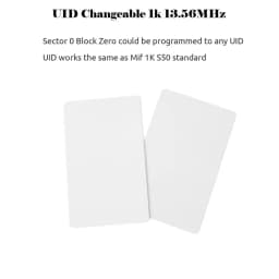 10PCS 13.56Mhz RFID UID Token Copy Keykobs Changeable Attendance Management CUID Clone Keychain Tag For Mif 1k S50 Writable