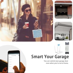 EWelink WiFi Switch Smart Garage Door Opener Controller 2CH 12V 24V 110V 220V 230V WIFI RF Receiver Inching Self-locking DIY