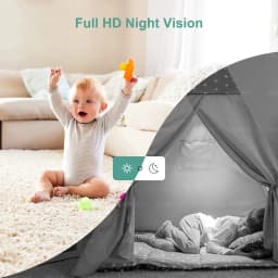 HONTUSEC 3MP ICSEE PTZ Camera Human Detect Auto Tracking Surveillance Cameras Two Way Audio ICSEE Camera Support Alexa Google
