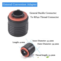 Model Y 40mm Universal Breathing Tube Connectable Gas Mask Airway Gas Mask Airway Rubber Trigeminal Tube For 6200/7502/6800