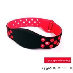 Waterproof Wristband 13.56MHZ RFID ISO14443A F08 Wristband MF Classic 1K S50 Silicone Bracelet New Design
