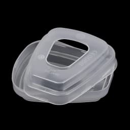 10PCS Anti-dust Retainer Case Safety Respirator Part 501 Filter Adapter Plastic Cover for 3*M 501 6800 6001 5N11 5P71 7502 6200