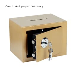 Household Enterprise Anti-theft Mini Office Hotel All Steel Key Safe Cash Box
