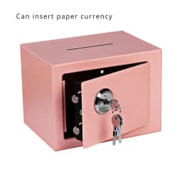 Household Enterprise Anti-theft Mini Office Hotel All Steel Key Safe Cash Box