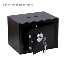 Household Enterprise Anti-theft Mini Office Hotel All Steel Key Safe Cash Box