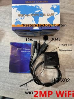 5MP 2MP HD Video Surviallance P2P Pin-Hole POE Mini Wireless Wifi Ip Camera RTSP with Micro Sd Card Slot IP Cam WIFI Audio