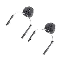 BOOIU Tactical Helmet Headset Bracket Fast Ops Core Helmet ARC Rail Adapter Mount Hunting Military Noise Cancelling Headset