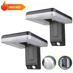 Foldable LED 120° Solar Light Outdoor Wall Lamp Security Waterproof Spotlights Lamp Motion Sensor 3 Modes Street Light Garden
