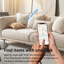 Thin GPS Locator Card Anti Loss GPS Tracking Smart Mini Tag Bluetooth Wireless Charge for Find My APP IOS Wallet Phone Tracker