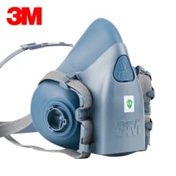 10Pcs 3M 7502 Gas Mask Chemical Respirator Protective Mask Industrial Paint Spray Can Matched with 6000 Filter Anti Organic Gas