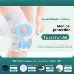 Meniscus Knee Pad Breathable Lightweight Sports Hiking Unisex Knee Support Knee Joint Fixation Patella StrapTriple protection