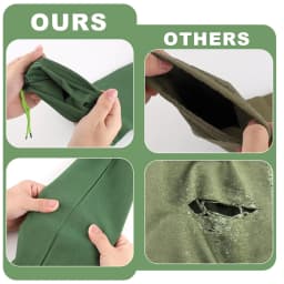 Heavy Duty Flood Sandbags Reusable Canvas Flood Control Sandbags Large Capacity Water Barriers Home Flood Garage Flood